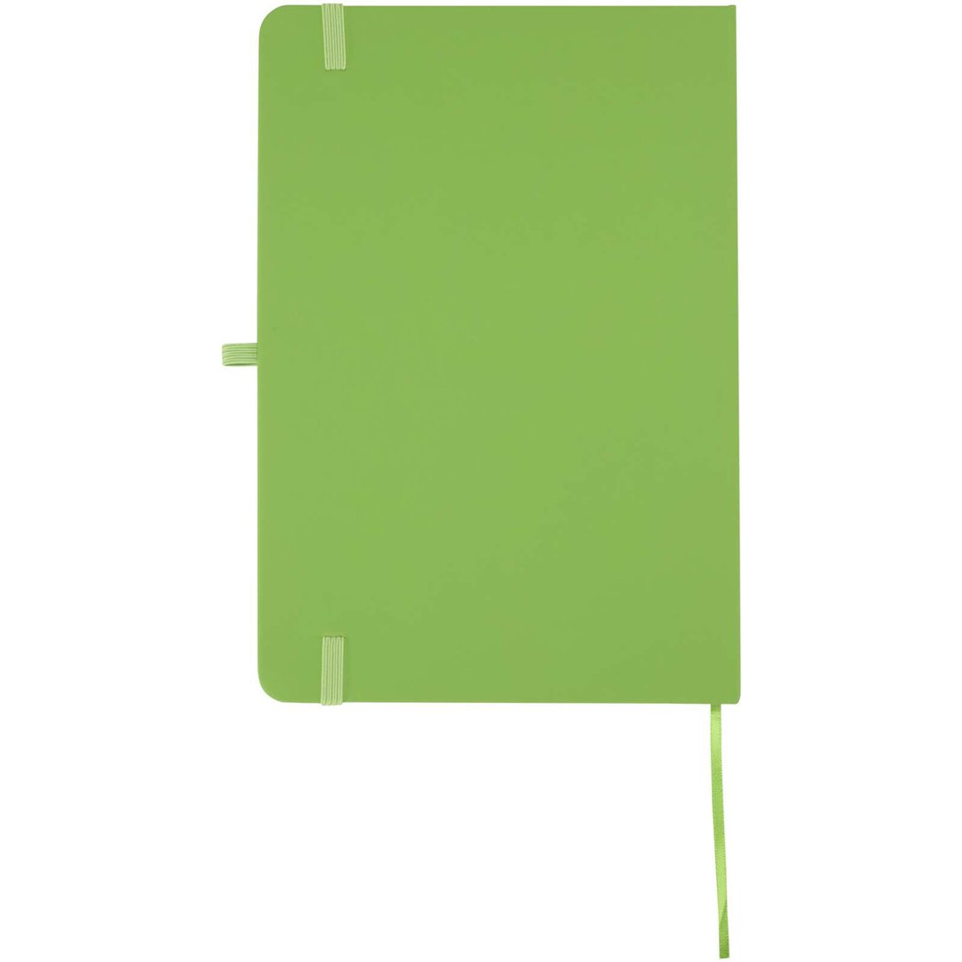 Set A5 Hardcover Notizbuch aus Recyclingpapier und einem Kugelschreiber - Andri