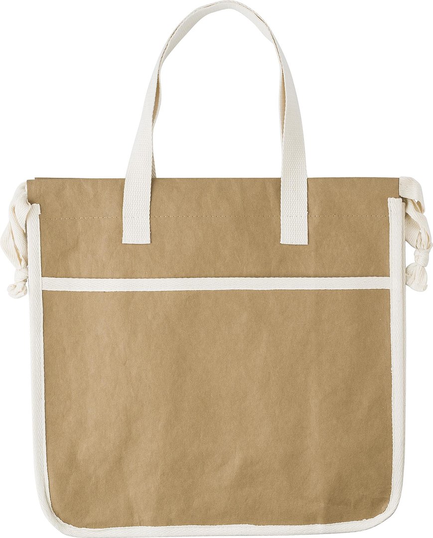 Einkaufstasche aus Kraftpapier Schmirgelpapier Grinandi