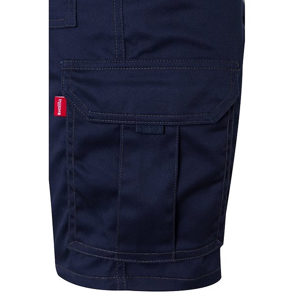 Stretch-Bermudashorts mit mehreren Taschen (240 g/m²), aus Baumwolle (46 %), EME (38 %) und Polyester (16 %) Truel