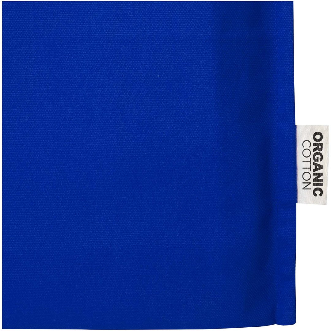 180 g/m² OCS Bio Tragetasche mit Seitenfalten 14L - Gian