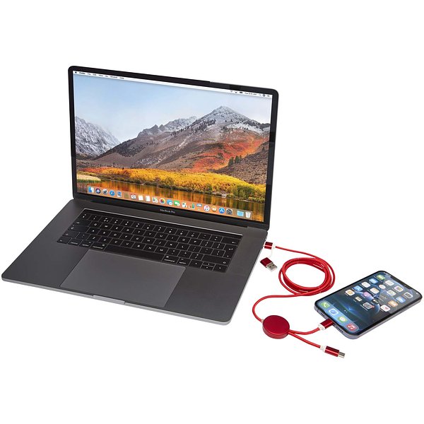 150 cm 5-in-1 Kabel aus recyceltem Kunststoff für Datenübertragung und 27W Schnellladung - Bensehili