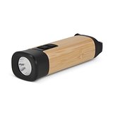 Wiederaufladbare R-ABS & Bamboo Taschenlampe Stiani