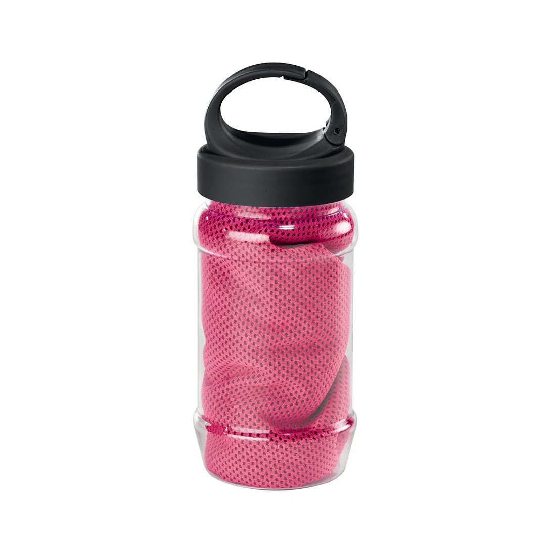 Sporthandtuch mit Flasche Gillia