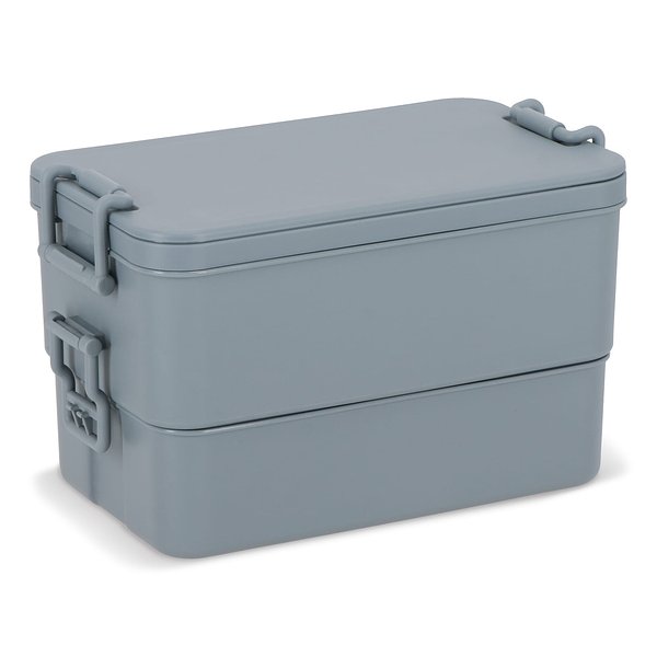 Doppelte Lunchbox mit Besteck Ylanin