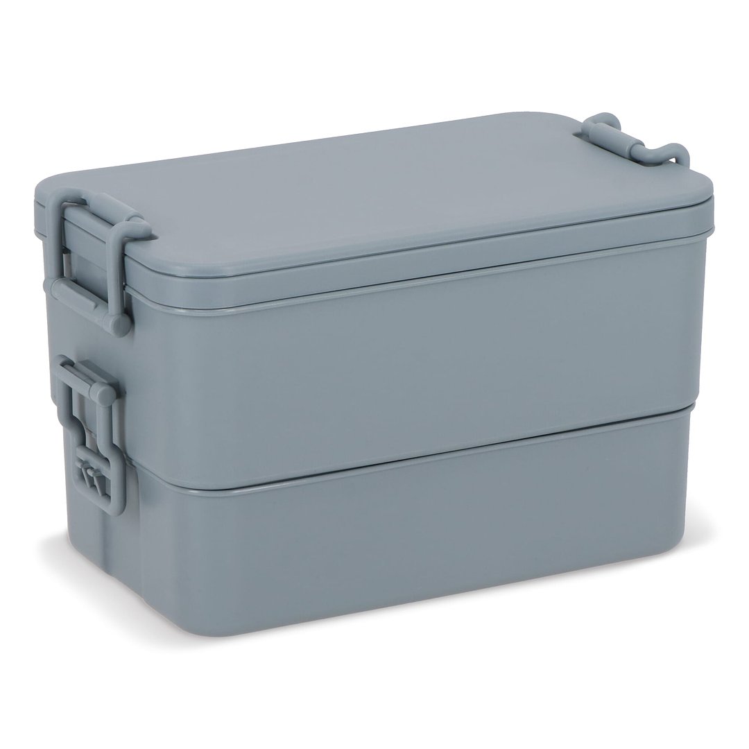 Doppelte Lunchbox mit Besteck Ylanin