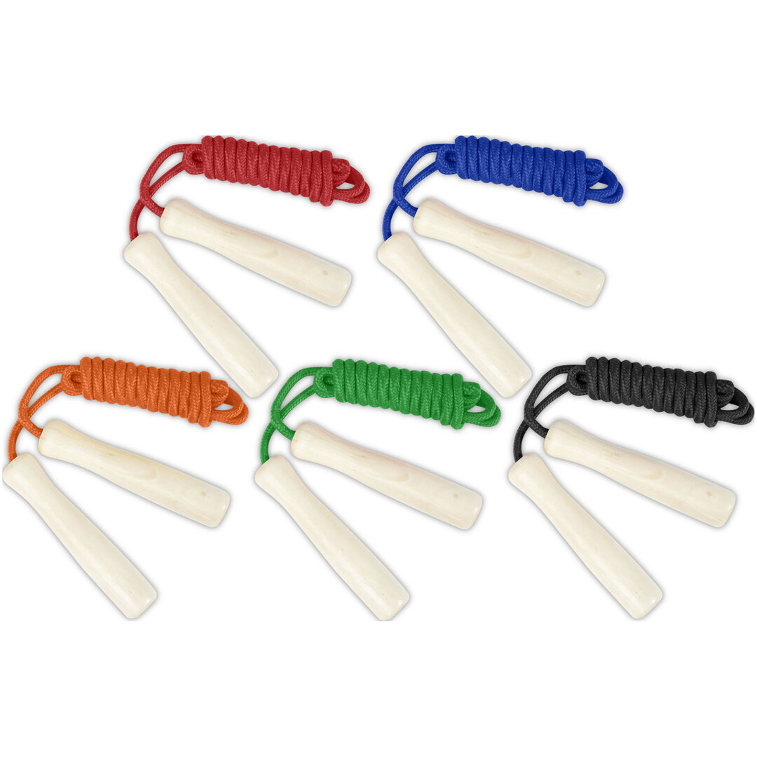 Springseil mit Holzgriffen für Kinder - Ramun