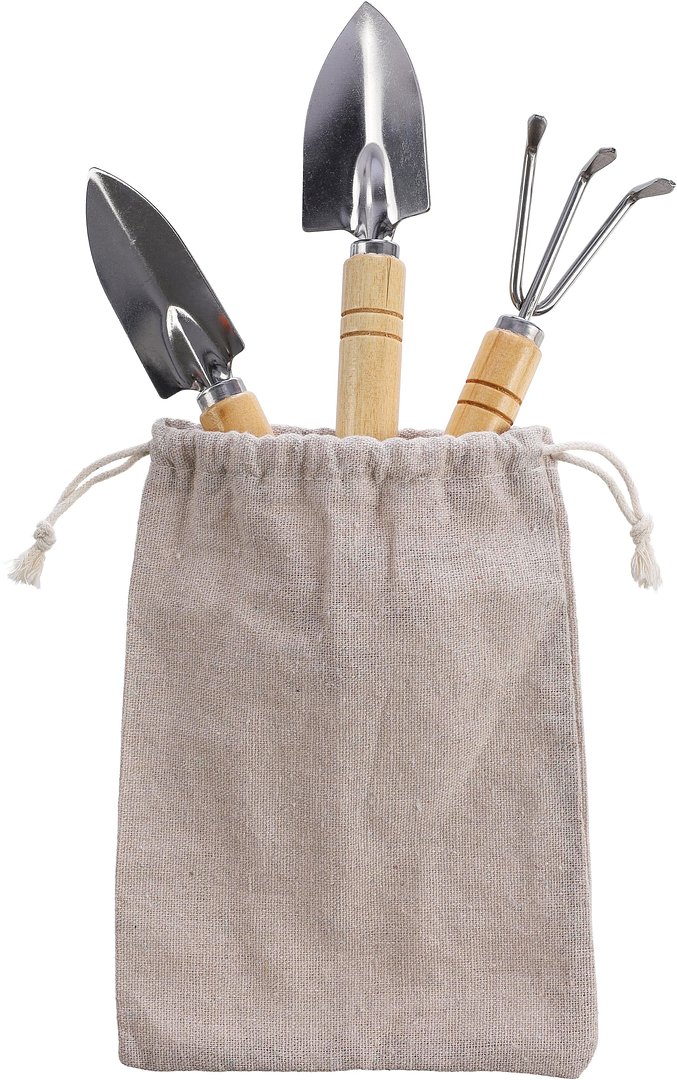 Gartengeräte-Set aus Holz Truinel