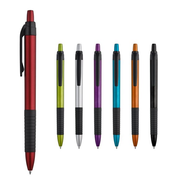 Kugelschreiber mit metallischer Oberfläche Onnelvel