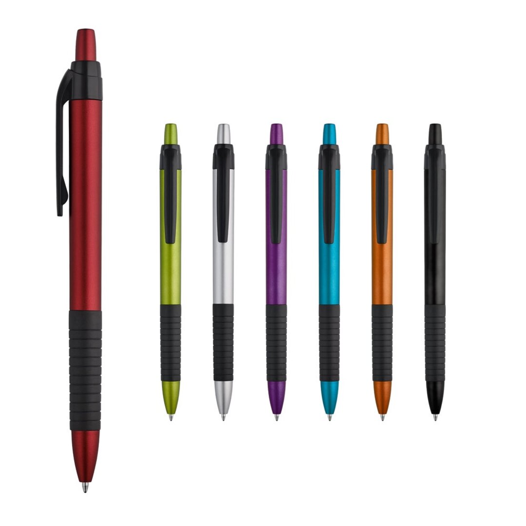 Kugelschreiber mit metallischer Oberfläche Onnelvel