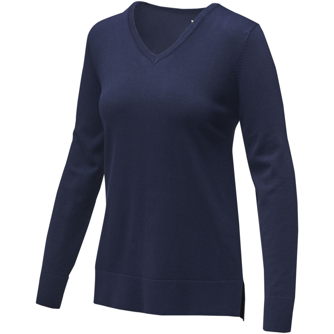 Pullover mit V-Ausschnitt für Damen - Minatri