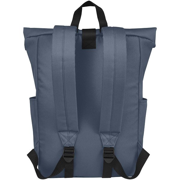 15,6" GRS RPET Roll-Top Rucksack 18 L - Maschtian