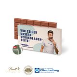 Premium Schokolade von Lindt, 100 g auf GRASPAPIER