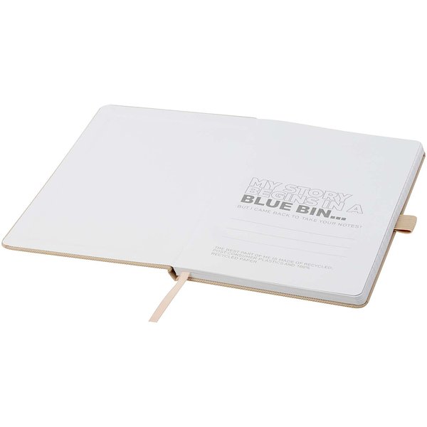 A5 Notizbuch aus recyceltem Papier mit Cover aus recyceltem PET - Razer