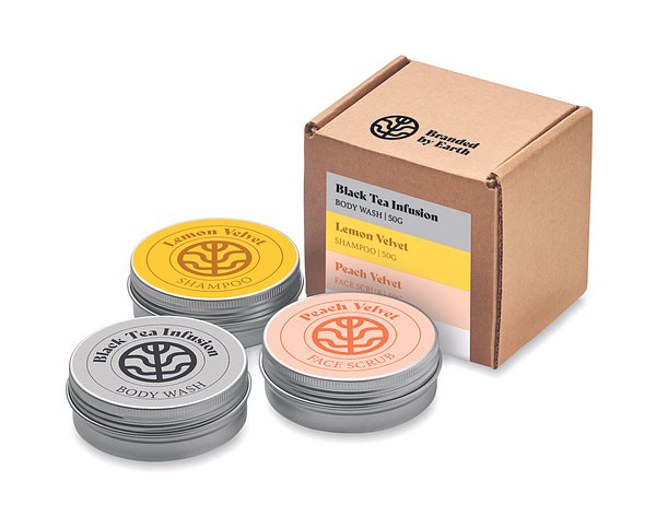 Veganes Reise-Körperpflege-Set Uoninat