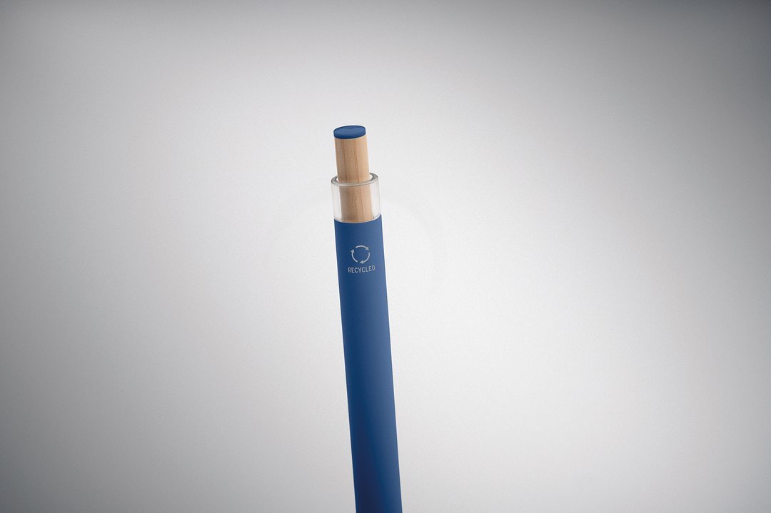 Druckkugelschreiber recy. Alu Gians