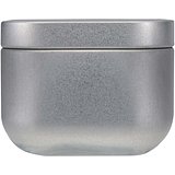 Quadratische Zinnkerze mit Vanille Duft - Uelitli