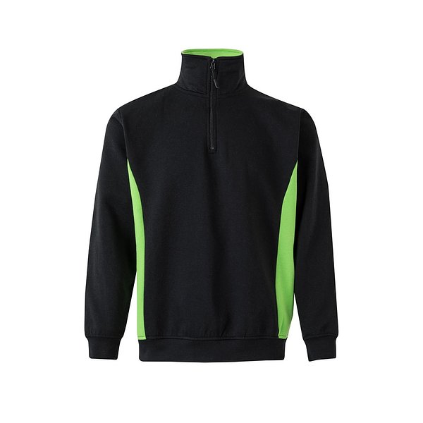 Zweifarbiges Frottee-Sweatshirt (260 g/m²), aus Polyester (65 %) und Baumwolle (35 %) Rudorscht