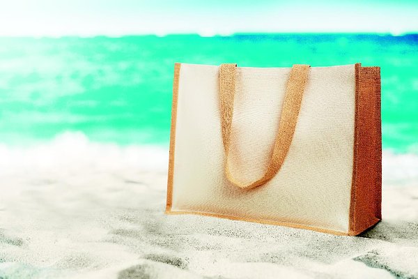 Jute/Canvas Shopper  Nelia