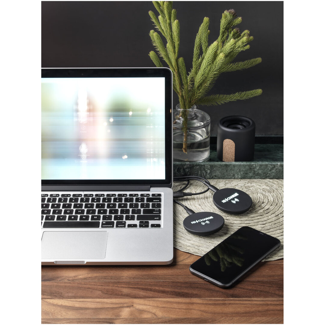 Kabellose Ladestation mit Leuchtlogo - Gieretz