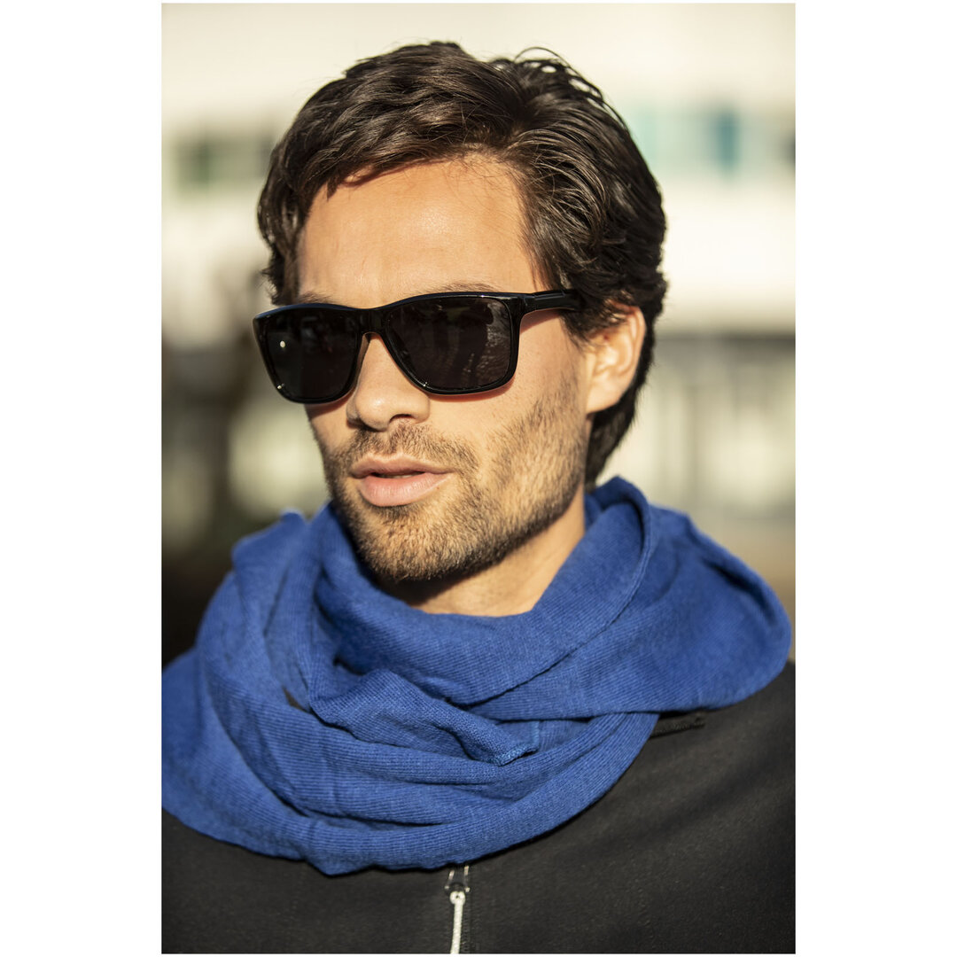 Polarisierte Sonnenbrille mit Etui aus recyceltem Kunststoff - Lüzzang