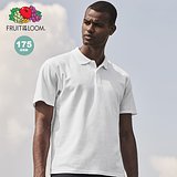 Erwachsene Weiß Polo-Shirt Idnal