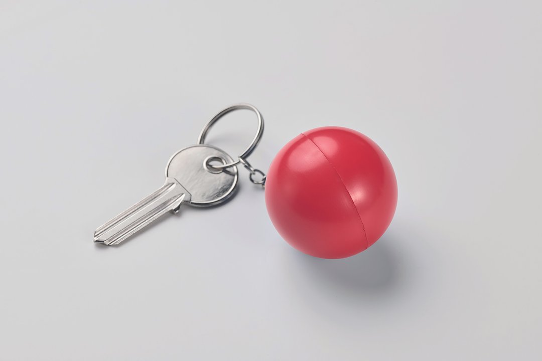 Schlüsselring Kugelform PU Ciamin
