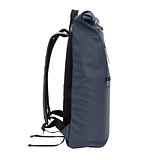 Roll-Top-Rucksack aus PU mit Laptopfach, 16“ Giamiriona