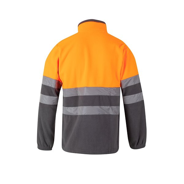 Zweifarbige Fleecejacke (280g/m²), aus Polyester (100%) Giulin