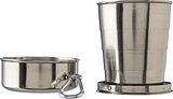 Faltbecher Ruinelvep | Edelstahl 304 | 220 ml