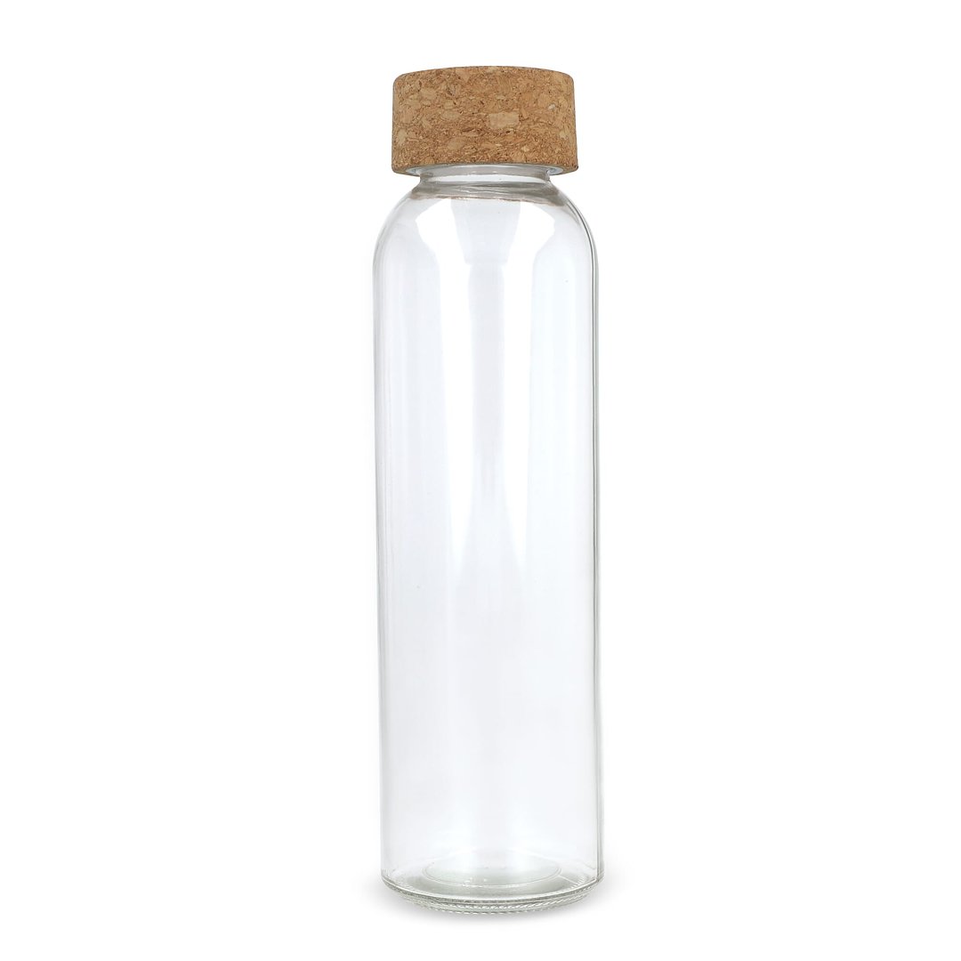 Recycling-Glasflasche mit Korkdeckel 500ml Giamudona