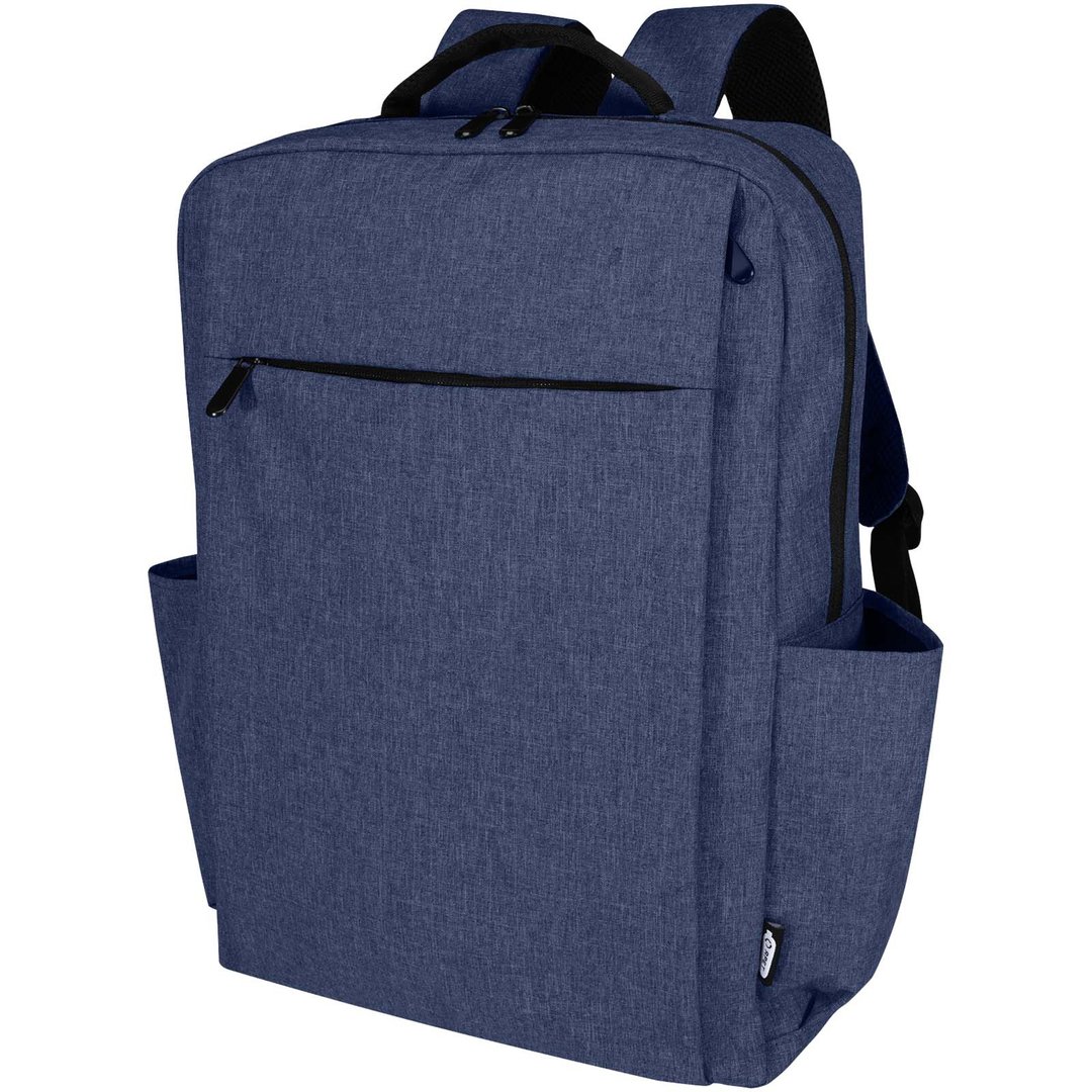 15" Laptop-Rucksack aus recyceltem GRS-Material 15 L - Stein