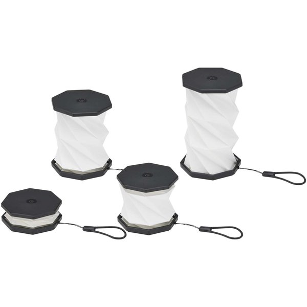 Klappbare Tischlampe aus recyceltem Kunststoff - Anst