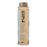 Recycelte Glaswasserflasche ReuuZ mit Holzverschluss 650 ml Frileel