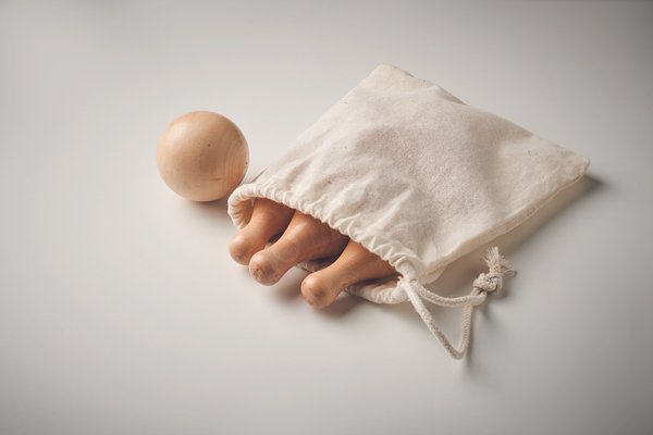 Mini-Bowling-Set Kiefernholz Steivel