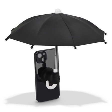 Telefon-Regenschirm mit Saugnapfhalterung Maraia