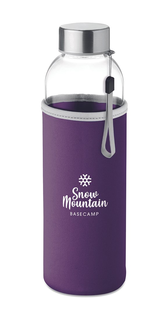 Trinkflasche Glas 500 ml Friten