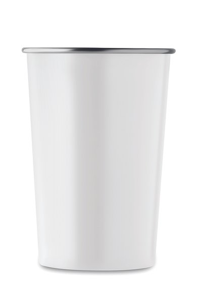 Becher recycelter Edelstahl Hascht