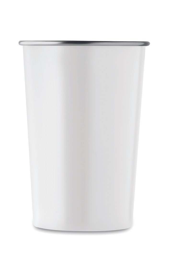 Becher recycelter Edelstahl Hascht