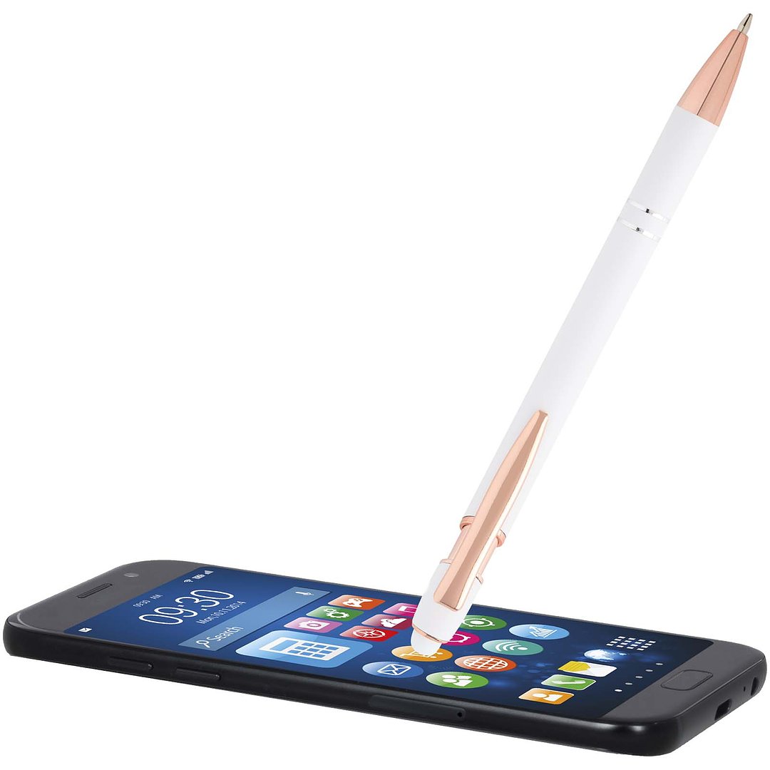 Kugelschreiber mit Roségold Finish (blaue Mine) - Uona