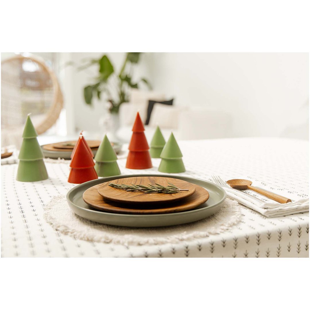 Home Matcha Weihnachtsbaum Kerze M - Nelia