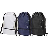 GRS-recycelter Sportbeutel mit Bodenfach 18 L - Leen