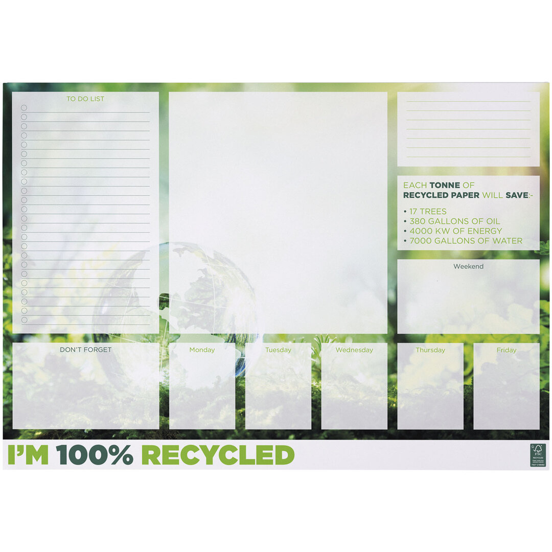 A2 recycelter Notizblock - Fervep