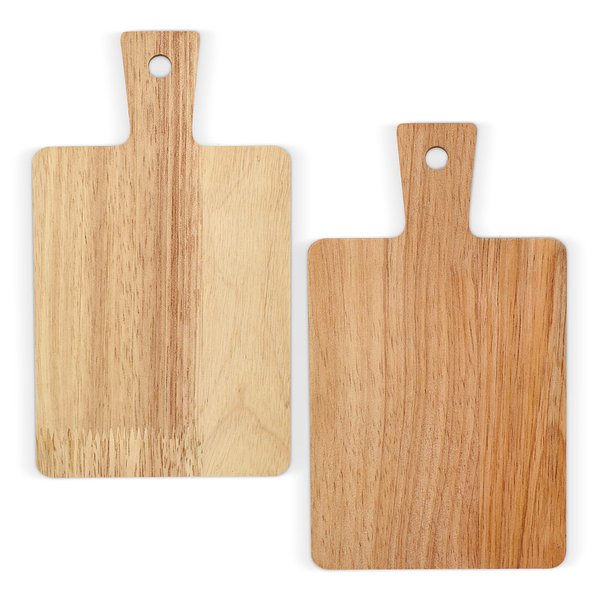2er-Pack kleine Tapas-Tabletts aus Holz Dumenst