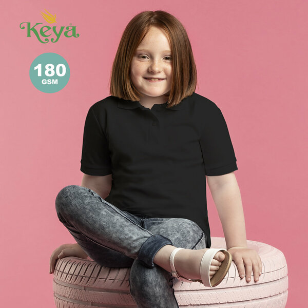 Kinder Farbe Polo-Shirt "keya"