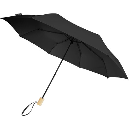 21'' faltbarer winddichter Regenschirm aus recyceltem PET - Uongla