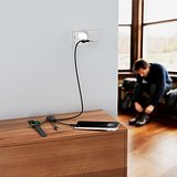 Mr. Bio Long Multi-Kabel für Apple/Samsung Watch 1 Meter Elinat