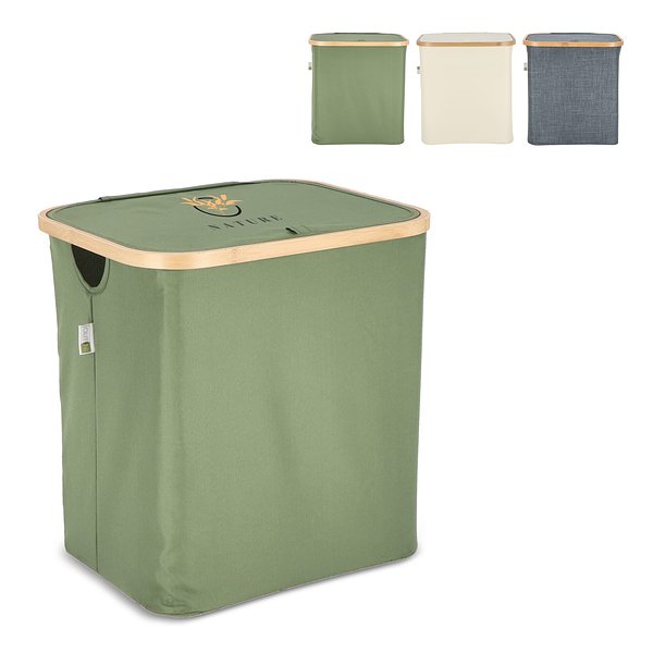 faltbarer Korb mit Deckel Sogne 40,5 x 33 x 42cm Duren