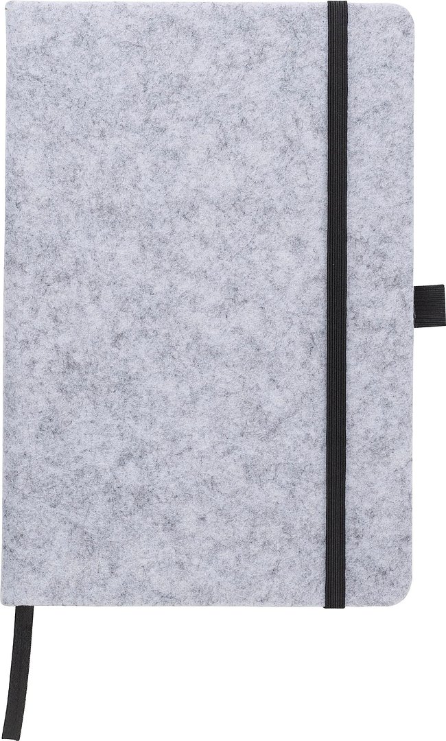 Notizbuch Netta | Recycelter Filz | A5 | Liniert