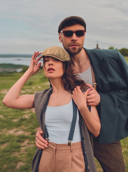 Newsboy-Kappe 335 g/m² Oniama