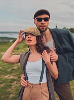 Newsboy-Kappe 335 g/m² Oniama